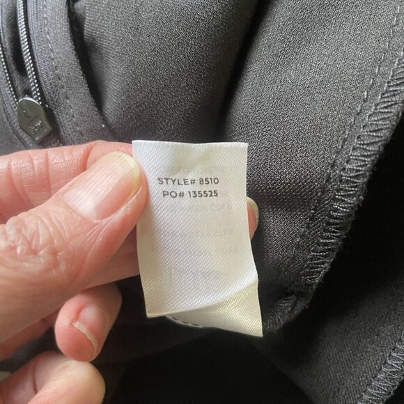 Lulus Career Pants‎ Women's Medium Black High Waist Classic Pockets Side Zipper - Picture 11 of 11